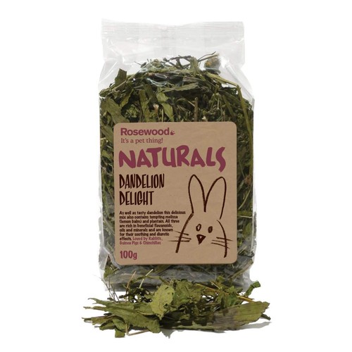 Rosewood Boredom Breaker Natural Treats Dandelion Delight
