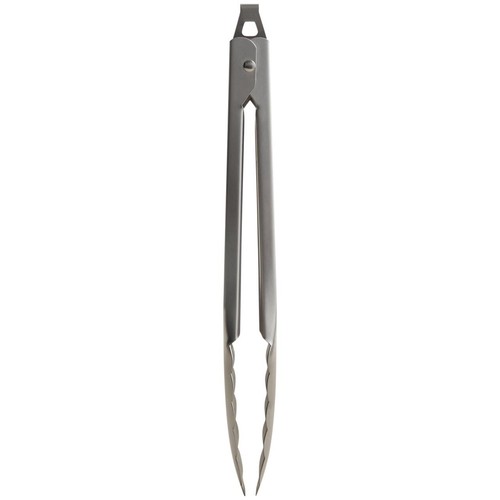 M&S X Tom Kerridge Stainless Steel Tongs, Silver 