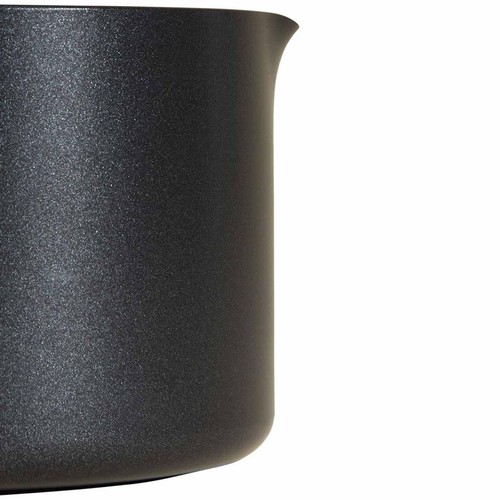 M&S Aluminium 14cm Non Stick Pro Milk Pan, Black