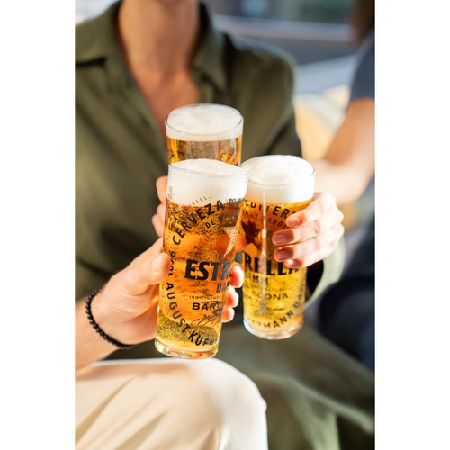 Estrella Damm Premium Lager Beer Bottle
