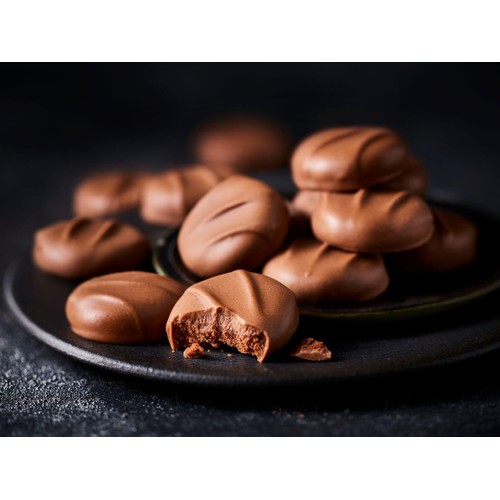 M&S Outrageously Chocolatey Milk Chocolate & Orange Mini Biscuits