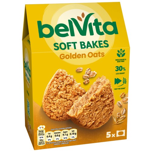 Belvita Golden Oats Bakes Breakfast Biscuits