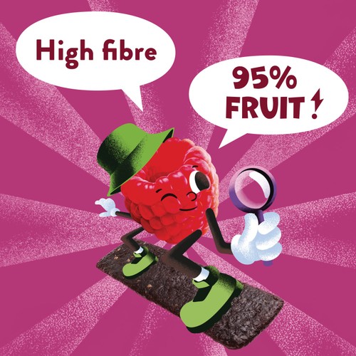 Goodies Kids Snack Fruit Bars Raspberry & Date Multipack 