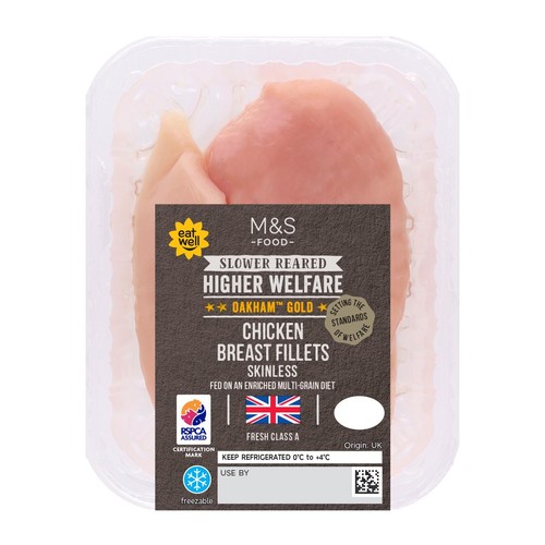 M&S Oakham Gold Chicken Breast Fillets