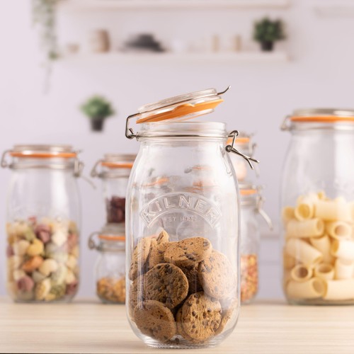 Kilner Clip Top Round Jar 2L