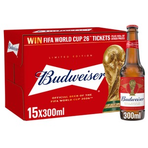 Budweiser Lager Beer Bottles