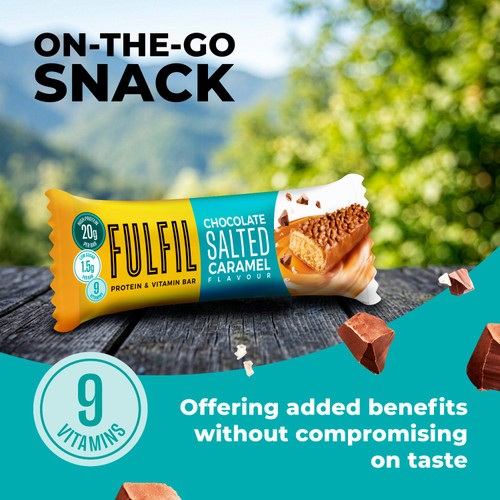 FULFIL Chocolate Salted Caramel Vitamin & Protein Bar