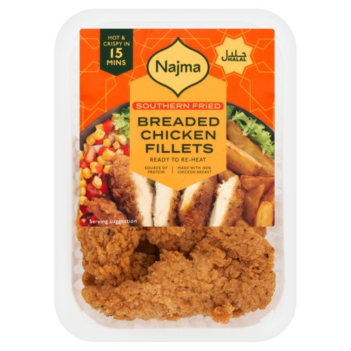Najma Southern Fried Breaded Chicken Fillets