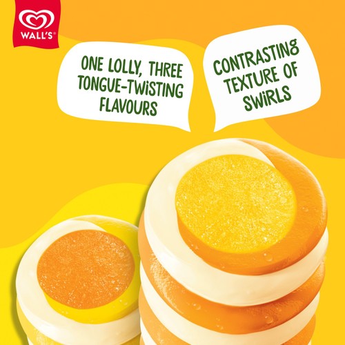 Twister Mini Tropical Ice Cream Lollies 6x50ml