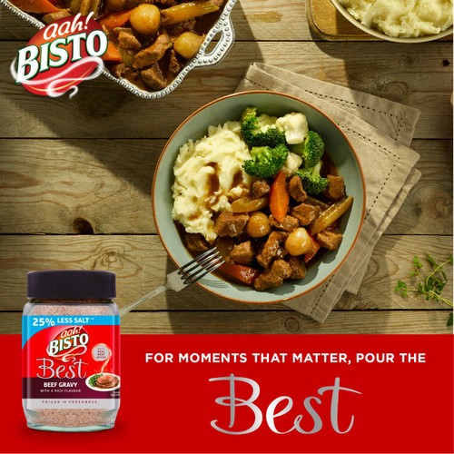 Bisto Best Reduced Salt Beef Gravy Granules