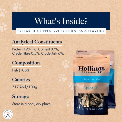 Hollings Sprats Dog Treats