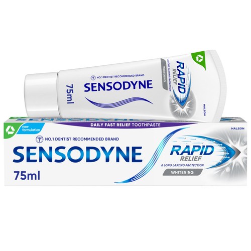 Sensodyne Rapid Relief Whitening Sensitive Toothpaste