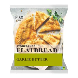 M&S Garlic Butter Flatbread
