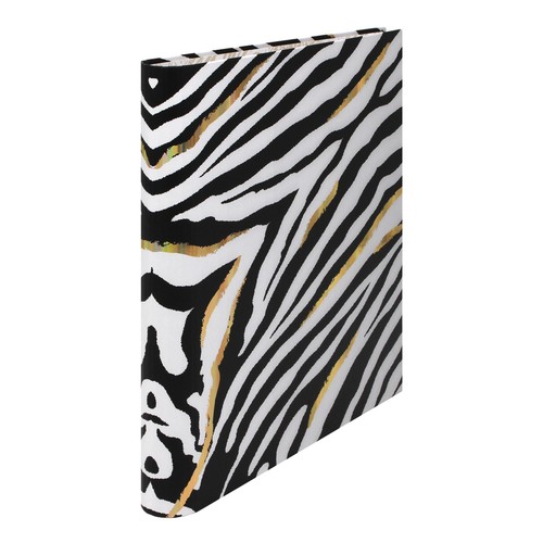 Pukka Pad Wild Pre-loaded Zebra Print Ring Binder