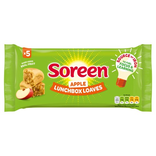 Soreen 5 Individual Apple Lunchbox Loaves