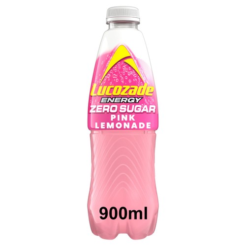 Lucozade Energy Zero Pink Lemonade