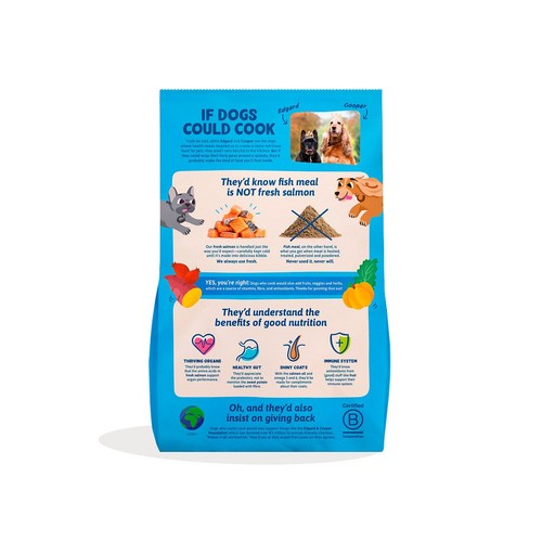 Edgard & Cooper Adult Gluten Free Fresh Salmon Small Kibble