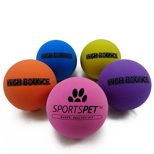 SportsPET High Bounce Ball For Pets, Dog Toy 6cm SportsPET High Bounce Ball For Pets, Dog Toy 6cm