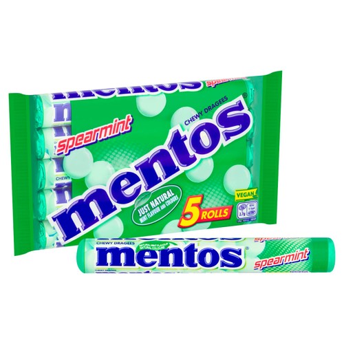 Mentos Chewy Spearmint Sweets Multipack 