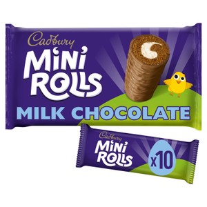 Cadbury Mini Rolls Milk Chocolate Family Size
