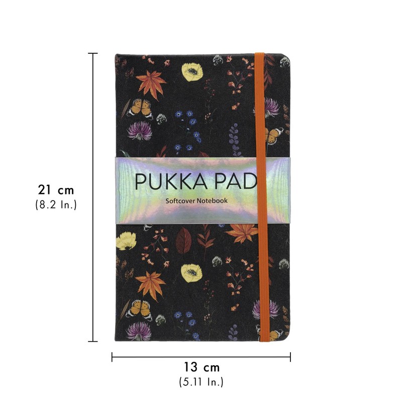 Pukka Bloom Softcover Notebook Blue (Pack Of 3 - View #7