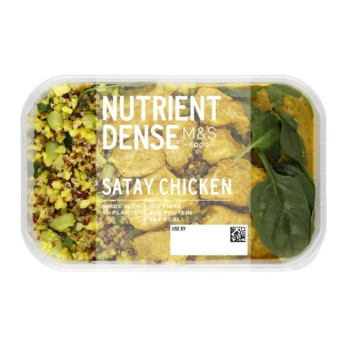 M&S Nutrient Dense Satay Chicken