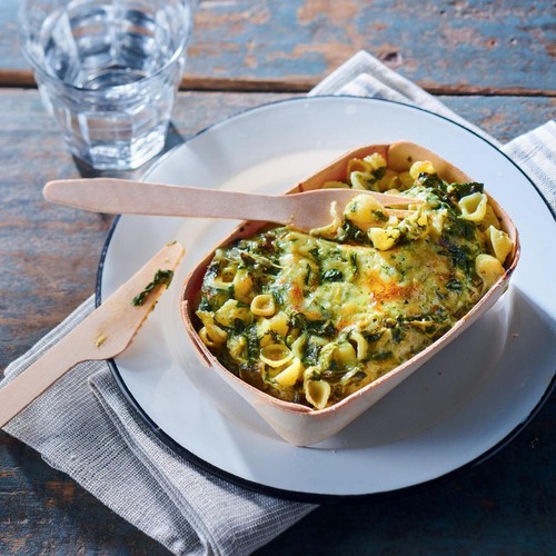 Picard Spinach, Cheese & Leek Gratin