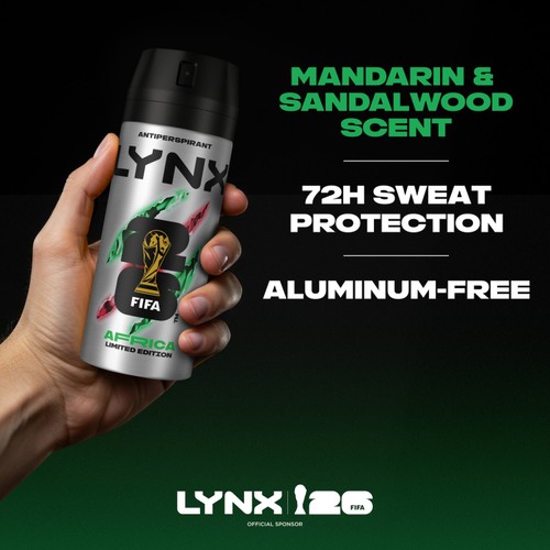 Lynx Dry Africa Spray Anti-Perspirant Deodorant