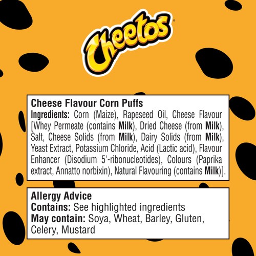 Cheetos Puffs Cheese Multipack Snacks