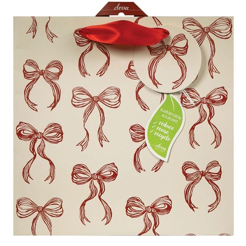 Bows Medium Christmas Gift Bag