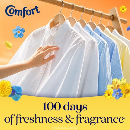 Comfort Fresh Sunshiny Days Fabric Conditioner 80 Washes