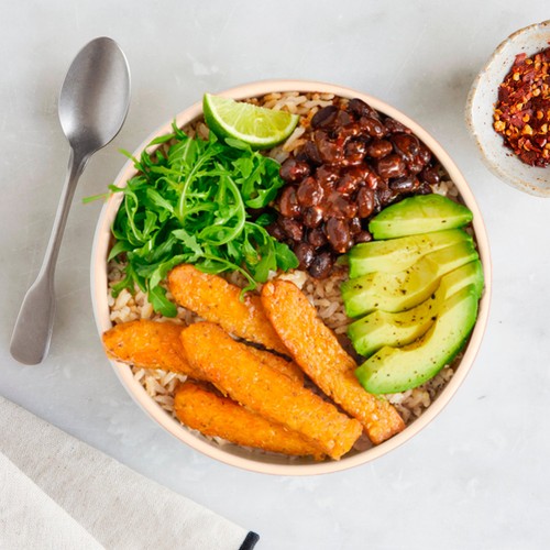 all plants Veggie Tempeh Golden Lentils