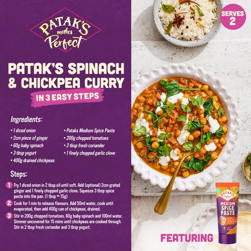 Patak's Medium Curry Spice Paste