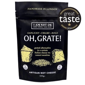 I AM NUT OK Oh, Grate! - Vegan Alternative to Parmesan