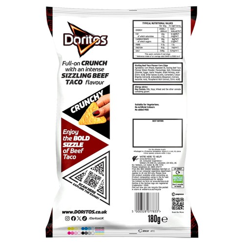 Doritos Sizzling Beef Taco