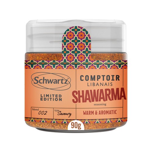 Schwartz Limited Edition Comptoir Libanais Shawarma Seasoning