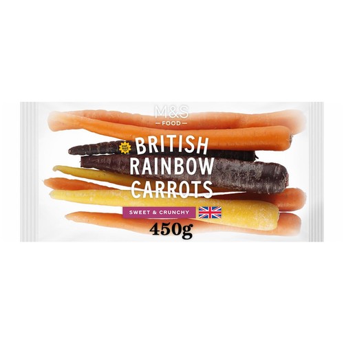 M&S Rainbow Carrots