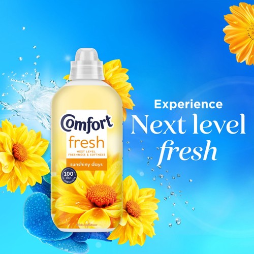 Comfort Fresh Sunshiny Days Fabric Conditioner 31 Washes
