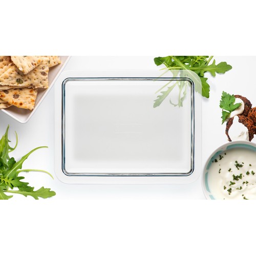Pyrex Small Glass Baking & Oven Tray 25cm