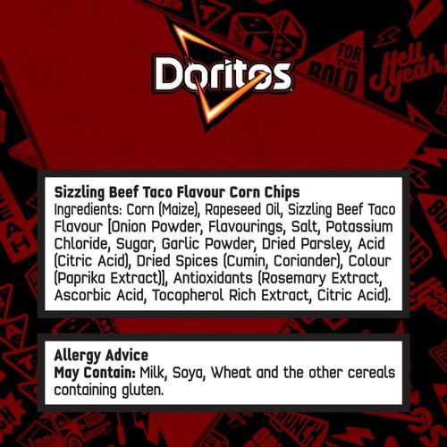 Doritos Sizzling Beef Taco