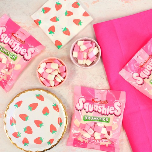 Swizzels Squashies Strawberry & Cream