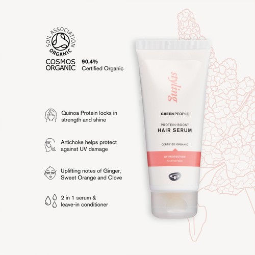 Green People Organic Protein Boost Hair Serum