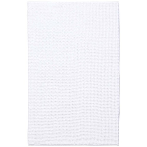 M&S Quick Dry Bobble Bath Mat White