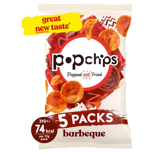 popchips Barbeque Multipack Crisps