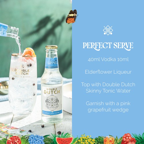 Double Dutch Skinny Tonic Water