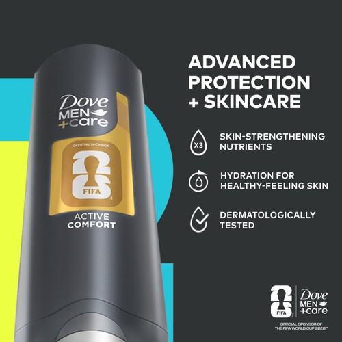 Dove Men+Care Active Comfort FIFA Shower Gel