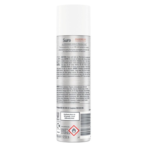 Sure Women 96hr  Maximum Protection Clean Scent Anti-Perspirant