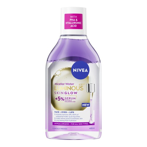 NIVEA Luminous Glow Serum Infused Micellar Water