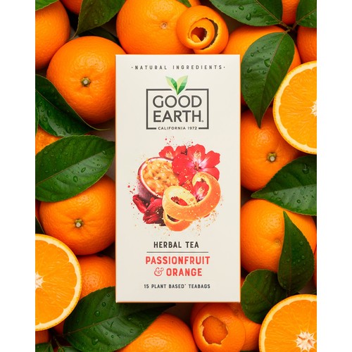 Good Earth Teabags Orange and Passionfruit