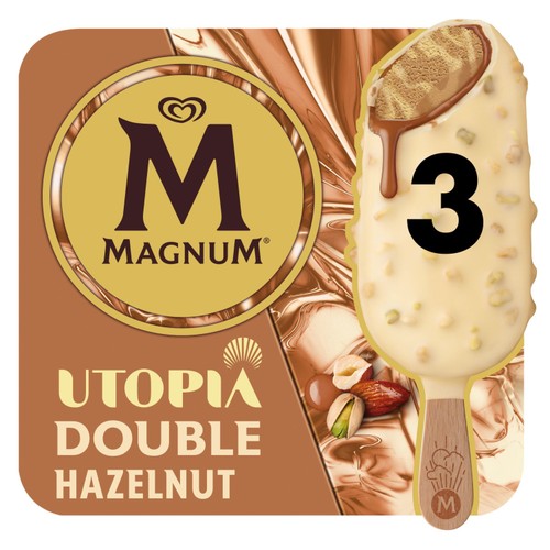 Magnum Utopia Double Hazelnut Ice Cream Sticks